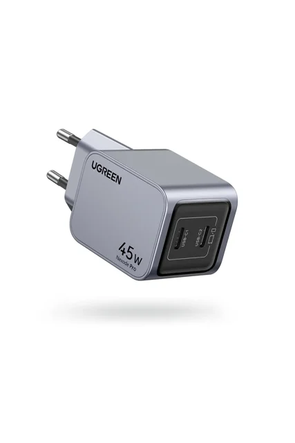 شارژر دیواری 45 وات یوگرین Nexode Pro Dual USB-C GaN مدل X707