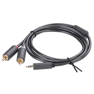 کابل تبدیل AUX 3.5 میلیمتری به 2RCA یوگرین ۳ متری مدل AV102