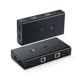 سوئیچ KVM دو پورت HDMI یوگرین مدل CM200