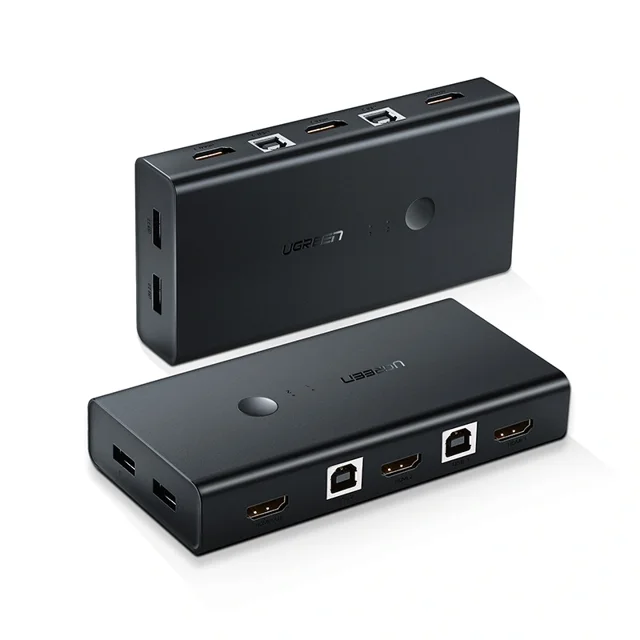 سوئیچ KVM دو پورت HDMI یوگرین مدل CM200