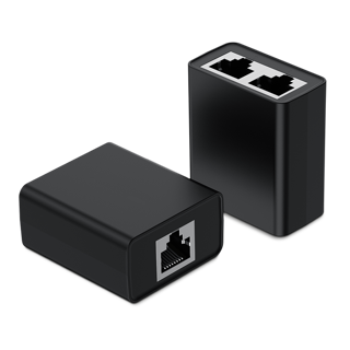 تبدیل اسپلیتر شبکه RJ45 یک به دو یوگرین مدل CM210