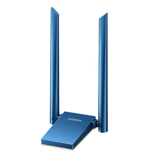 دانگل وایرلس USB 3.0 دو بانده Wi-Fi 6 AX1800 یوگرین مدل CM495