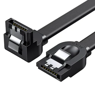 کابل SATA 3 یوگرین 0.5 متری مدل US217 (90 درجه)
