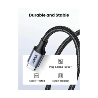 کابل USB-C به USB-C یوگرین 2 متری مدل US261