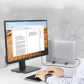 استند عمودی لپ تاپ یوگرین LP258 دو شیار