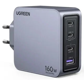 شارژر دیواری 160 وات یوگرین Nexode Pro 4-Port GaN مدل X763