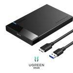 باکس هارد 2.5 اینچ USB 3.1 یوگرین 50743-US221 - مشکی همراه با کابل باکس هارد 2.5 اینچ USB 3.1 یوگرین 50743-US221 - مشکی