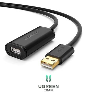 کابل افزایش طول 2.0 USB یوگرین US103 (دارای چیپست)