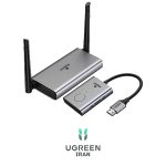 انتقال دهنده بی سیم HDMI 1080P 60Hz یوگرین مدل CM506-50633 از نما سه بعدی انتقال دهنده بی سیم HDMI 1080P 60Hz یوگرین مدل CM506-50633