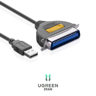 کابل تبدیل USB2.0 به Paralell Centronics 36Pin مدل CR124-20225 طول 2 متر