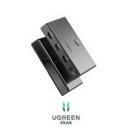 اسپلیتر دو پورت 2.0 HDMI یوگرین مدل CM186-50707 از نما افقی اسپلیتر دو پورت 2.0 HDMI یوگرین مدل CM186-50707 - مشکی