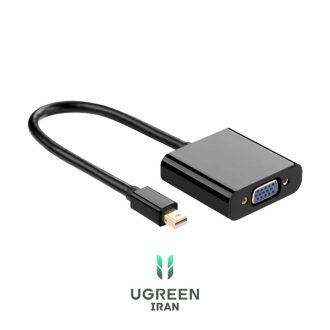 تبدیل Mini DisplayPort به VGA یوگرین مدل 10459-MD113 - مشکی