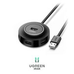 هاب 4 پورت USB2.0 یوگرین مدل CR106-20277 - مشکی