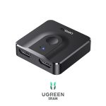 سوئیچ اسپلیتر 2 طرفه HDMI یوگرین مدل CM217-50966 - مشکی بدون سیم سوئیچ اسپلیتر 2 طرفه HDMI یوگرین مدل CM217-50966 - مشکی