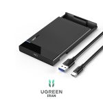 باکس هارد 2.5 اینچ USB 3.1 یوگرین 50743-US221 - مشکی از نما بالا باکس هارد 2.5 اینچ USB 3.1 یوگرین 50743-US221 - مشکی