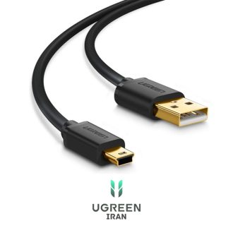 کابل تبدیل USB 2.0 به Mini USB 5Pin یوگرین مدل 10385-US132 - مشکی