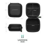 کیف هدفون یوگرین مدل 40816-LP128 - مشکی ابعاد کیف هدفون یوگرین مدل 40816-LP128 - مشکی
