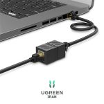 مبدل RJ45 به RJ45 یوگرین مدل NW114-20390 از نما اتصال مبدل RJ45 به RJ45 یوگرین مدل NW114-20390 - مشکی