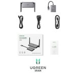 انتقال دهنده بی سیم HDMI 1080P 60Hz یوگرین مدل CM506-50633 موارد موجود در جعبه انتقال دهنده بی سیم HDMI 1080P 60Hz یوگرین مدل CM506-50633