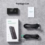 هاب سوئیچ 2 در 4 پورت USB 2.0 یوگرین مدل 30767-US216 با جزئیات هاب سوئیچ 2 در 4 پورت USB 2.0 یوگرین مدل 30767-US216 - مشکی