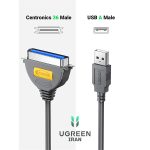 کابل تبدیل USB2.0 به Paralell Centronics 36Pin مدل CR124-20225 طول 2 متر