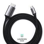 کابل تبدیل USB-C به HDMI یوگرین مدل MM142-50570 طول 1.5 متر - خاکستری