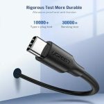 کابل USB-C 2.0 یوگرین مدل 50998-US286 طول 1.5 متر - مشکی