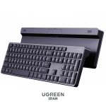 کیبورد بی سیم یوگرین مدل 90250-KU004 با پایه کیبورد بی سیم یوگرین مدل 90250-KU004 - مشکی