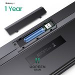 کیبورد بی سیم یوگرین مدل 90250-KU004 باتری کیبورد بی سیم یوگرین مدل 90250-KU004 - مشکی
