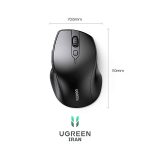 ماوس بی سیم یوگرین مدل MU101-90395 - مشکی ابعاد ماوس بی سیم یوگرین مدل MU101-90395 - مشکی